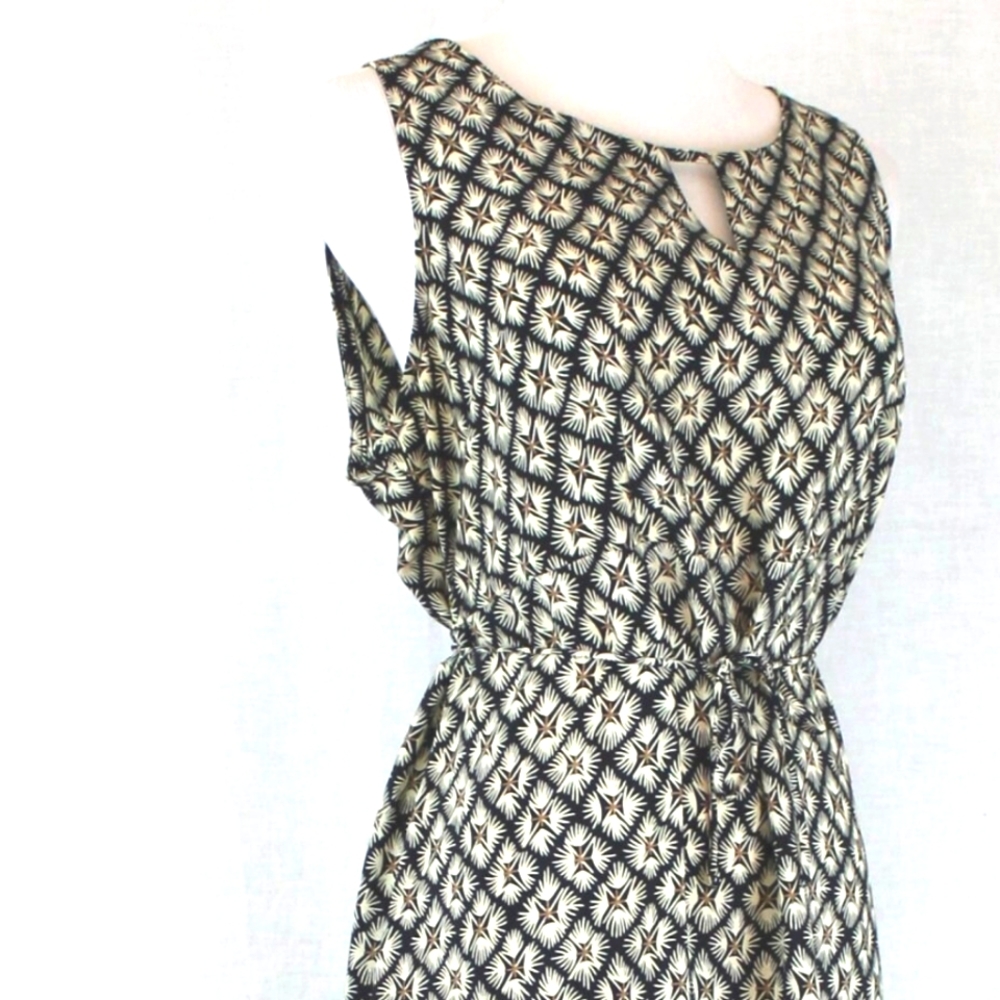 Vintage Traditional Sleeveless Kaftan Dress Made in Dubai UAE M L Beautiful!! - Picture 5 of 15